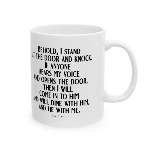 Coffee with Jesus - Ceramic Mug 11oz man version - Image 4