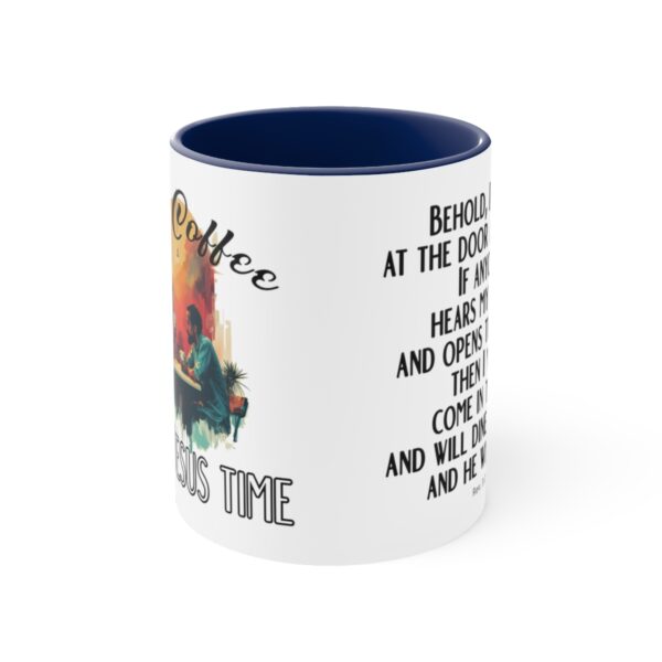 Coffee with Jesus -  Accent mug, man version - Image 9