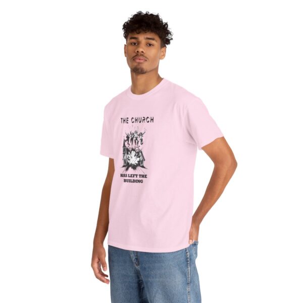 Left the Building Explosion Heavy Cotton Tee - Image 149