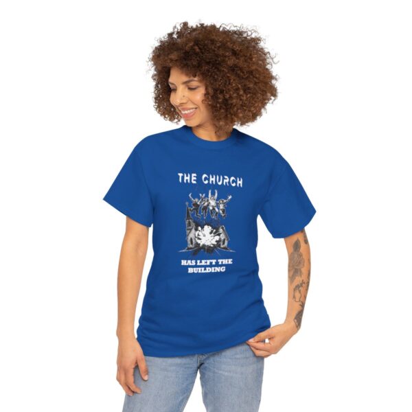 Left the Building Explosion Heavy Cotton Tee - Image 119