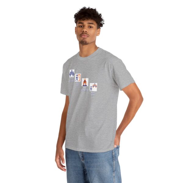 Left the Building 2b Heavy Cotton Tee - Image 14