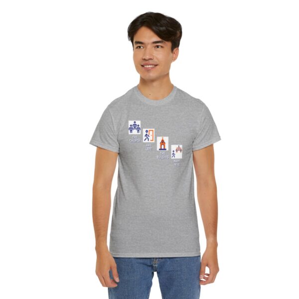 Left the Building 2b Heavy Cotton Tee - Image 21