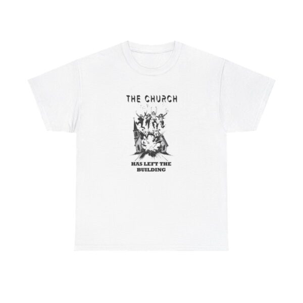 Left the Building Explosion Heavy Cotton Tee - Image 28